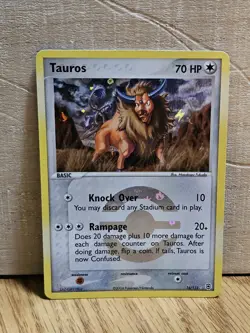 Pokemon TCG Tauros 16/112)EX FireRed & LeafGreen Reverse Holo - Image 1