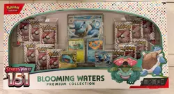 Pokemon TCG 151 Blooming Waters Premium Collection Box SEALED - Image 1