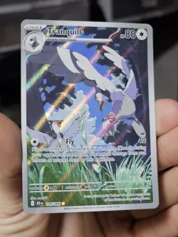 Tranquill 149/086 SV: Black Bolt Illustration Rare Pokemon TCG Near Mint - Image 1