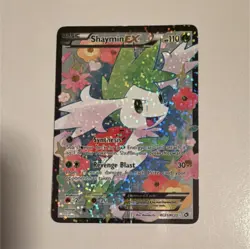 Pokemon Shaymin EX 106/108 Roaring Skies Ultra Rare Full Art Holo 110HP English - Image 1