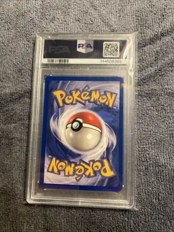 1999 POKEMON BASE SET UNLIMITED #56 ONIX PSA 8 - Image 2