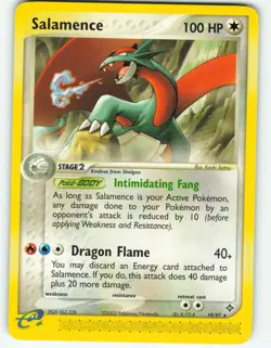 Salamence - 19/97 Dragon - Pokemon TCG - 2003 - Image 1