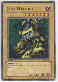 GS) Yugioh - Konami - Yu-Gi-Uh! - Slot Machine - MRL-028 - Trading Card - Image 1