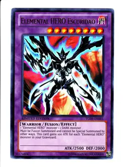 Elemental HERO Escuridao YG09-EN001 Yu-Gi-Oh! Limited - Image 1