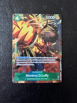 One Piece TCG - Monkey D. Luffy PRB02-005 SR Alt Art NM - Image 1