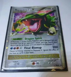 Pokemon Rayquaza C Lv. X DP47 HOLO Diamond & Pearl Promos 2009 - Image 1