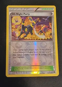 All-Night Party Reverse Holo & Regular 96/122 Breakpoint LP/NM - Pokemon TCG - Image 2