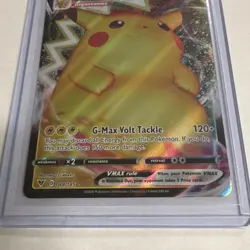 The Pokemon Company Pokemon Pikachu VMAX Vivid Voltage 044/185 Ultra Rare Holo … - Image 2