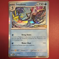 Pokemon TCG Inteleon Stage 2 Mega Evolution Promo 002 HP150 Regular English - Image 1