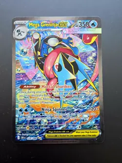 Mega Greninja ex SIR 116/086 and Froakie Pokemon Chaos Rising - Image 2
