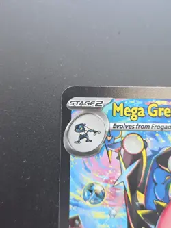 Mega Greninja ex SIR 116/086 and Froakie Pokemon Chaos Rising - Image 4