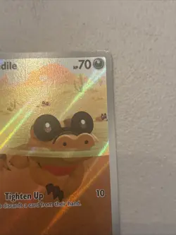 Pokemon TCG Sandile Illustration Rare Black Bolt 135/086 - Image 3