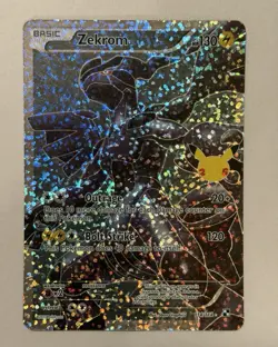 Zekrom - 114/114 - Full Art Holo - Pokemon Celebrations Classic Collection - Image 1