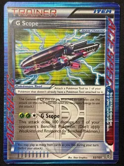 Pokemon G Scope ACE SPEC Rare Ace Trainer Item Plasma Blast 93/101 Foil - Image 1