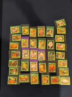 Vintage Pokemon Nintendo Game Freak Stickers Lot Of 35 Unused Stickers No Dupes - Image 1
