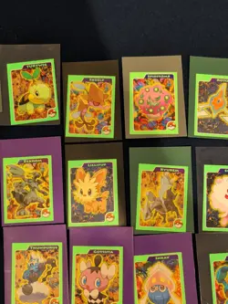 Vintage Pokemon Nintendo Game Freak Stickers Lot Of 35 Unused Stickers No Dupes - Image 3