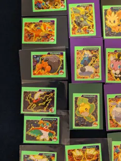 Vintage Pokemon Nintendo Game Freak Stickers Lot Of 35 Unused Stickers No Dupes - Image 5
