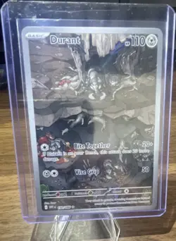 Pokemon TCG Durant Sv: White Flare Illustration Rare Holo 110 HP 150/086 EN - Image 1