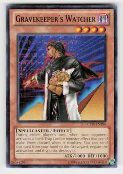Legendary Collection 3: Yugi's World #LCYW-EN186 Gravekeeper's Watcher - Image 1