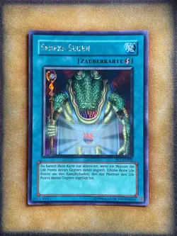 Yugioh Sebek's Blessing PCJ-EN002 Parallel Secret Rare GERMAN NM - Image 1