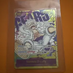 Namco Monkey.D.Luffy OP05-119 Awakening of the New Era Secret Rare Foil Alt Art - Image 1