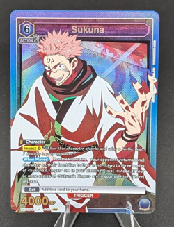Union Arena Sukuna UE03BT/JJK-1-048 (SR) - UE03BT: Jujutsu Kaisen (UE03BT) - Image 1