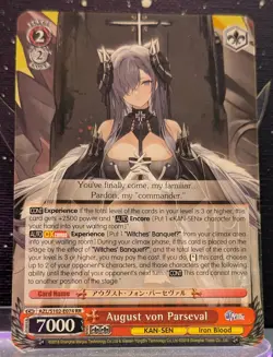 Weiss Schwarz Azur Lane English Edition Singles - RED || Choose your Kan-Sen! - Image 3