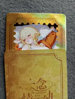 LUMINE CR11 the moment love awakens Goddess Story WAIFU ANIME CARD - Image 1
