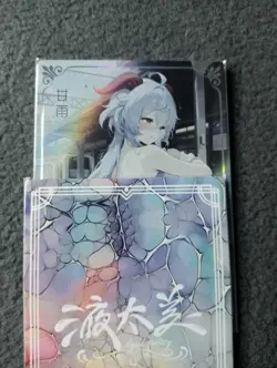 ganyu UR05 liquid fantasy Goddess Story WAIFU ANIME CARD - Image 1