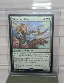 MTG Wolverine Riders KHC 14 - Kaldheim Magic The Gathering Card - Image 1