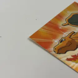 Topps Pokemon Charizard Holo Rare Card Black Logo - Image 3