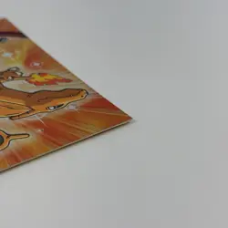 Topps Pokemon Charizard Holo Rare Card Black Logo - Image 4