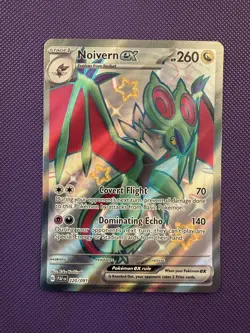 Noivern ex 220/091 Paldean Fates Special Art Rare SAR Pokemon Card NM - Image 1