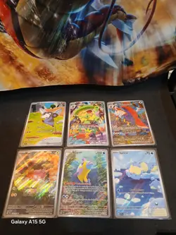 Pokemon Mix Of Illustration Rare Lot Of 6 Cards Total - Image 2
