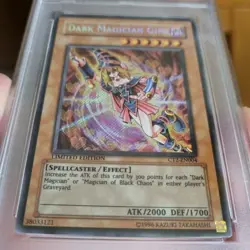 Dark Magician Girl - CT2-EN004 - PSA 7 NM - Secret Rare Limited Yugioh Card - Image 3