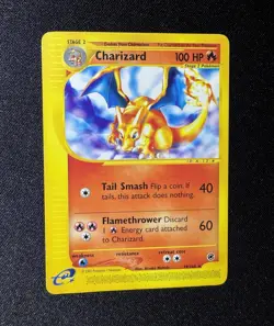 Pokemon Company Charizard 39/165 Expedition Base Set 2002 e-Card Rare EN - Image 1