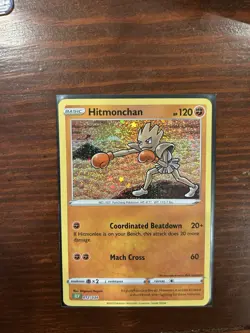 Hitmonchan 012/034 Trading Card Game Classic Holo - Image 1