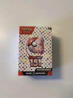 Pokemon TCG Scarlet & Violet 151 6 pack Booster Bundle Factory Brand New Sealed - Image 1