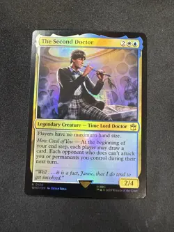 MTG - The Second Doctor - Foil - WHO 156 - Universes Beyond: Doctor Who - Rare - Image 1