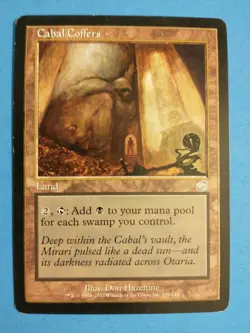 Cabal Coffers 1X HP Torment MTG Magic the gathering - Image 1