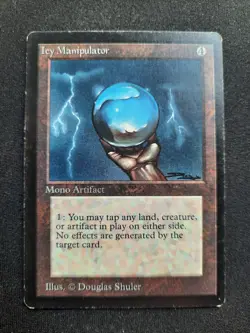 Icy Manipulator - Beta *MP* Moderate Play - 1993 Reserved List MTG - Image 1