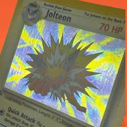 Pokemon Jolteon 4/64 Jungle 1st Edition Holo Rare English 1999 Card NM - Image 3