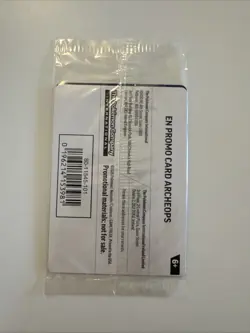 Pokemon Chicago Field Museum Fossil Exhibit Archeops Promo Card IN HAND Sealed - Image 2