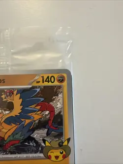 Pokemon Chicago Field Museum Fossil Exhibit Archeops Promo Card IN HAND Sealed - Image 4