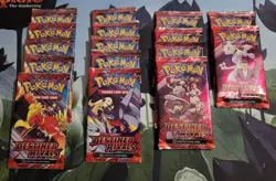 Pokemon - 18x Destined Rivals Booster Packs - Sealed English 18 Packs - Image 2