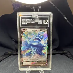 TAG 10 Graded Origin Forme Dialga V 113/189 Astral Radiance 2022 Holo - Image 1