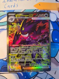Pokemon TCG Indonesia Mega Gengar EX SAR 240/193 MA3 NM-M 2 - Image 2