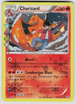 Pokemon Generations: Radiant Collection Charizard RC5/RC32 Holo Uncommon LP - Image 1