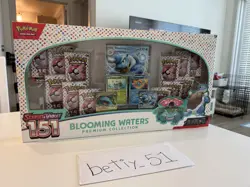 Pokemon TCG: Scarlet Violet 151 Blooming Waters Premium Collection Box SV3.5 - Image 1