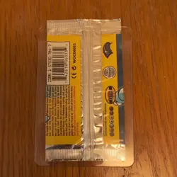 1999 Pokemon Unlimited Base Set Booster Pack Blastoise Artwork Empty Wrapper VGC - Image 2